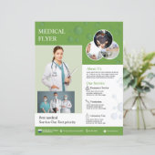 メディカルドクターフライヤーテンプレート (スタンド正面)