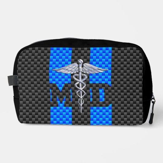 メディカルドクターMDカドゥセウス炭素繊維ストライプ繊維 ドップキット (正面)