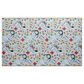 メディカルパターン ファブリック (ヤード)