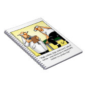 メディカルユーモアノート贈呈品 ノートブック (右側)