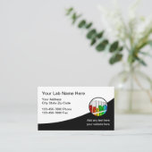 メディカルラボテーマ名刺 名刺 (スタンド正面)
