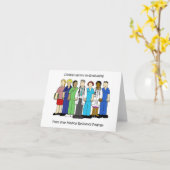 メディカルレジデンシー卒業 カード (黄色い花)