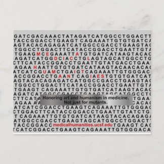 メディカル・ヒューマニズムDNA ポストカード