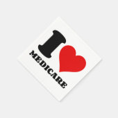 メディケアが大好き スタンダードカクテルナプキン (角)