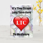 メディケアに長期気に追加時間 カード (黄色い花)