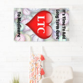 メディケアに長期気に追加時間 横断幕 (インサイチュ)