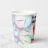 メディケアに長期気に追加時間 紙コップ (右)