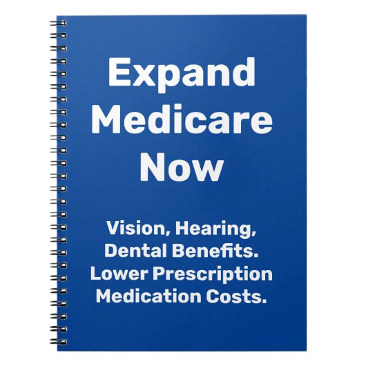 メディケアを拡大 ノートブック (正面)