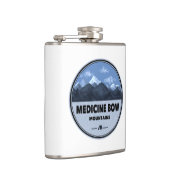 メディシンボーマウンテンズコロラドワイオミンキャンプ フラスク (右)