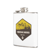 メディシンロックス州パークモンタナ フラスク (左)