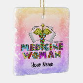 メディシン女性カスタムオーナメント セラミックオーナメント (右)