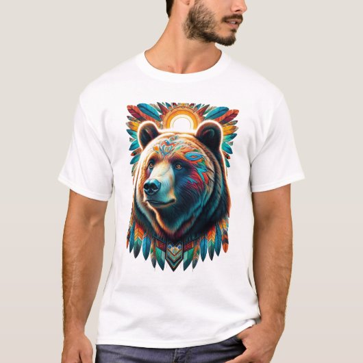 メディシン・ベア Tシャツ (正面)