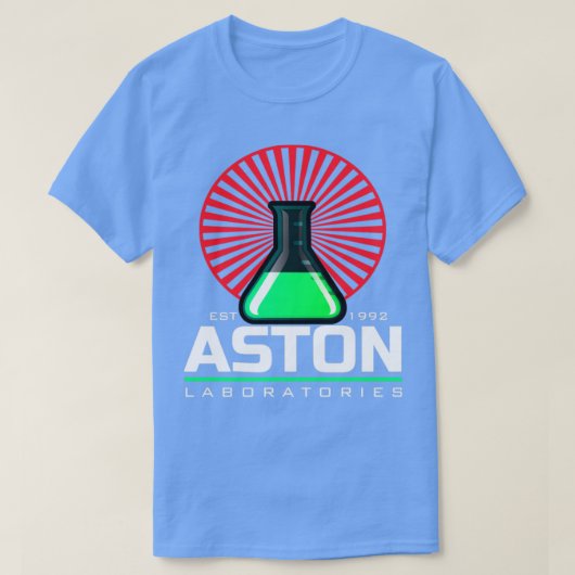 メディシン・マンのアストンラボ Tシャツ (デザイン正面)