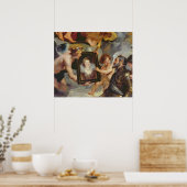 メディチサイクル：アンリIV受信ポートレート ポスター (キッチン)