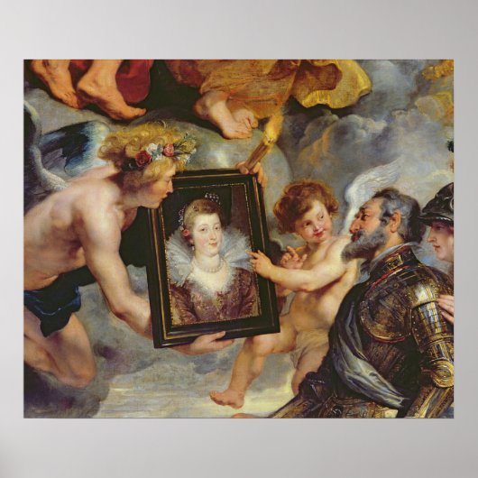 メディチサイクル：アンリIV受信ポートレート ポスター (正面)