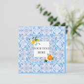 メディテラニアンスタイル、レモン、アマルフィスタイル 案内状 (スタンド正面)