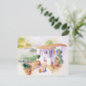 メディテラネアンヴィラ ポストカード (スタンド正面)