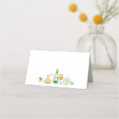 メディテレーニアンのイタリアン プレイスカード (正面)