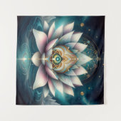 メディテーション・ロータス タペストリー (正面(横))
