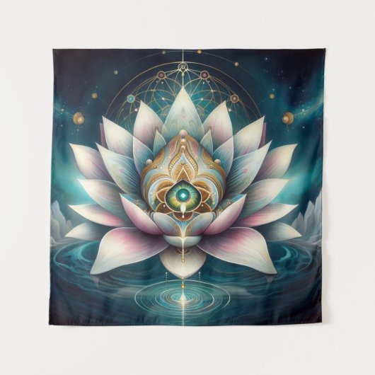 メディテーション・ロータス タペストリー (正面)