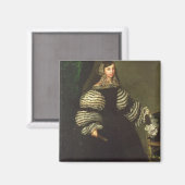 メディナチェリ家の女性, c.1683 マグネット (正面/裏面)