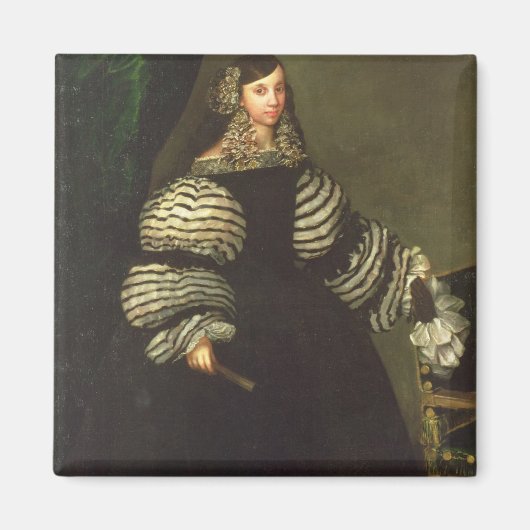 メディナチェリ家の女性, c.1683 マグネット (正面)