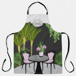 メディニラガーデンコートヤードモノグラム エプロン