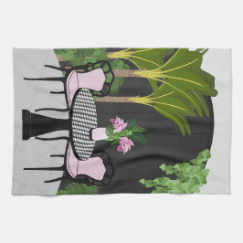 メディニラガーデンコートヤード キッチンタオル