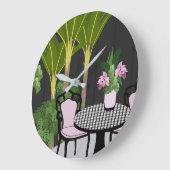 メディニラガーデンコートヤード ラージ壁時計 (傾斜)