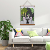 メディニラガーデンコートヤード 吊り下げ型タペストリー