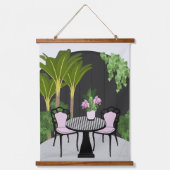 メディニラガーデンコートヤード 吊り下げ型タペストリー (正面)