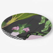 メディニラテーブルセンターピースガーデンコートヤード ペーパープレート (アングル)