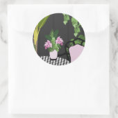 メディニラテーブルセンターピースガーデンコートヤード ラウンドシール (バッグ)