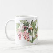 メディニラボタニカルアートイラストレーション コーヒーマグカップ (左)