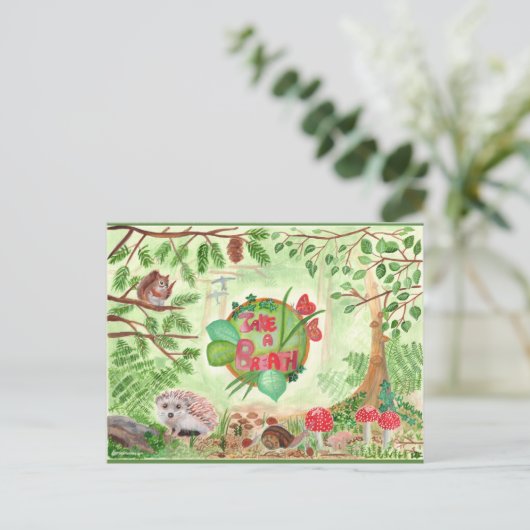 メディラデザイン異療法林 ポストカード (スタンド正面)