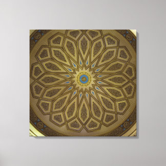 メディンのハラムのコンバーチブルドームの1つ キャンバスプリント