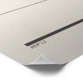 メディ信じアを自由主義の使わない ポスター (角)