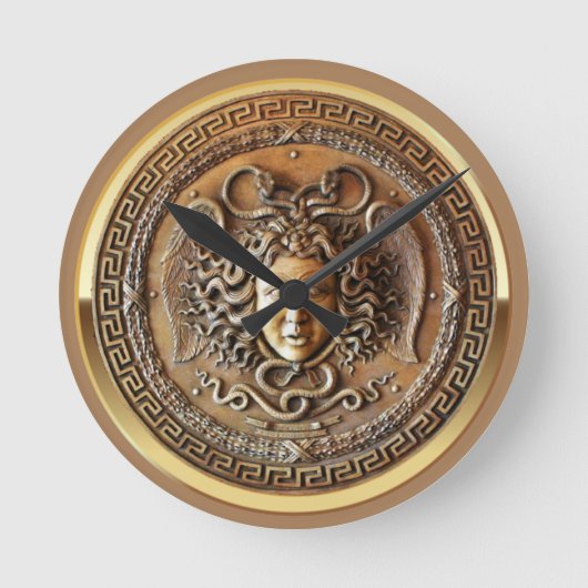 メデューサ  ラウンド壁時計 (正面)