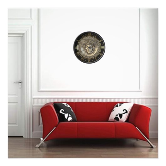 メデューサ 時計 ポスター (正面)