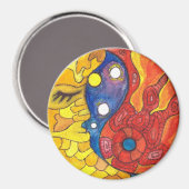 メデラデザインムーンサン マグネット (正面/裏面)