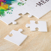 メデリンコロンビアスカイライン ジグソーパズル (側面)