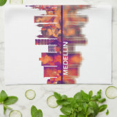 メデリンコロンビア天窓 キッチンタオル (折り畳み)