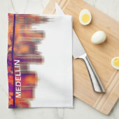 メデリンコロンビア天窓 キッチンタオル (四つ折り)