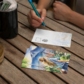 メデリンコロンビア水彩絵葉書 招待状