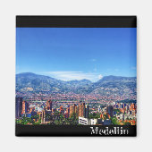 メデリンシティビュー冷蔵庫用マグネット マグネット (正面)