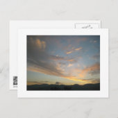 メデリン絵葉書に夕日が入る ポストカード (正面/裏面)