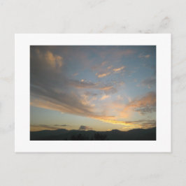 メデリン絵葉書に夕日が入る ポストカード