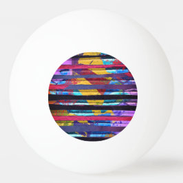 メトタリックストライプ 卓球ボール
