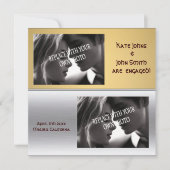 メトタリッモダンク婚約発表 案内状 (正面)