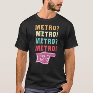 メトロこの方法ウイルス地下鉄の男のミームプレミアム Tシャツ